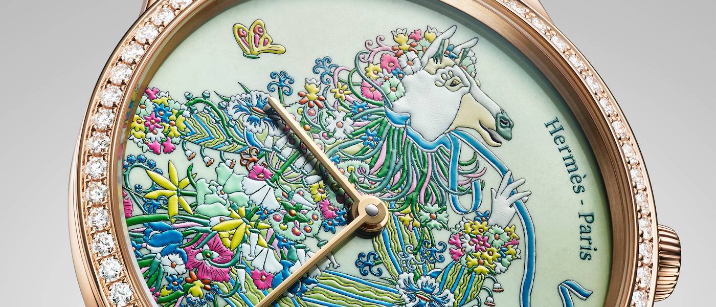 La Montre Hermès ne cesse d'étonner