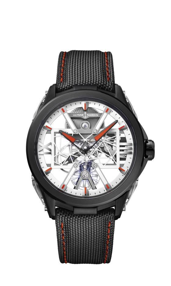 Ulysse Nardin: un exosquelette au poignet