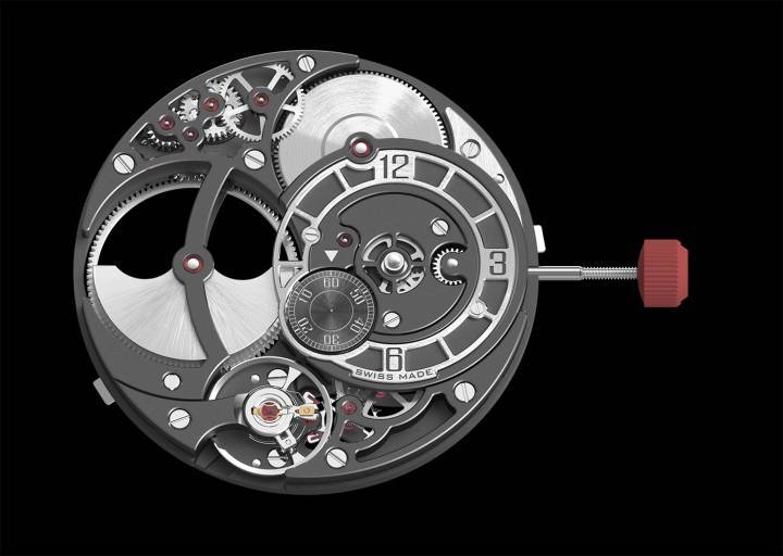 Le Calibre 01053, automatique à micro-rotor