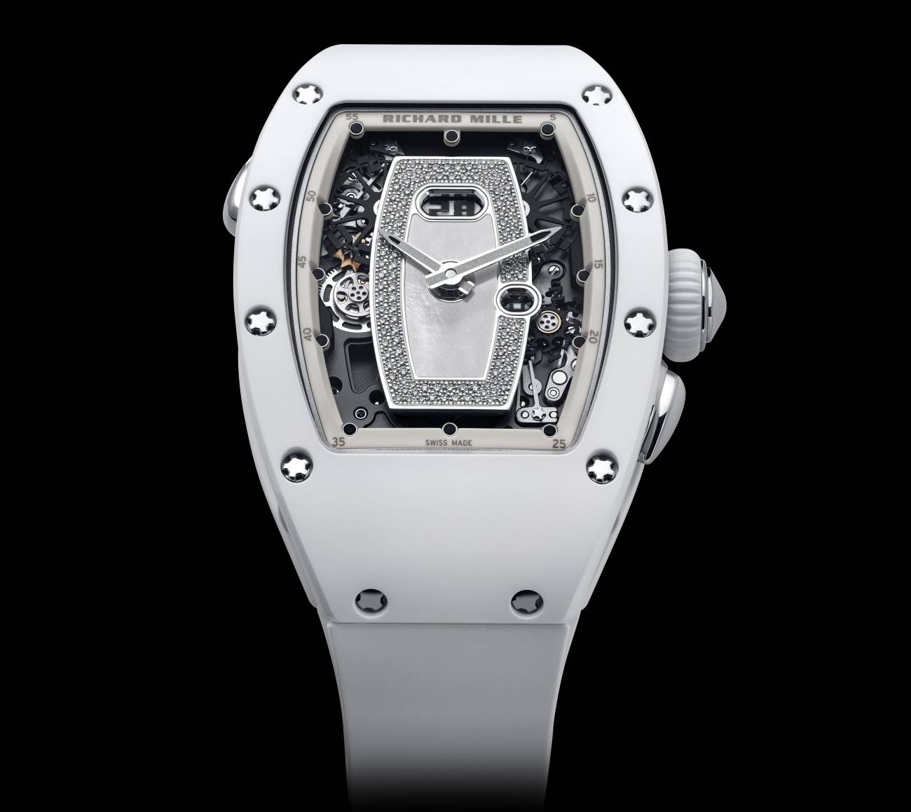 Richard Mille: nouveau modèle en céramique blanche