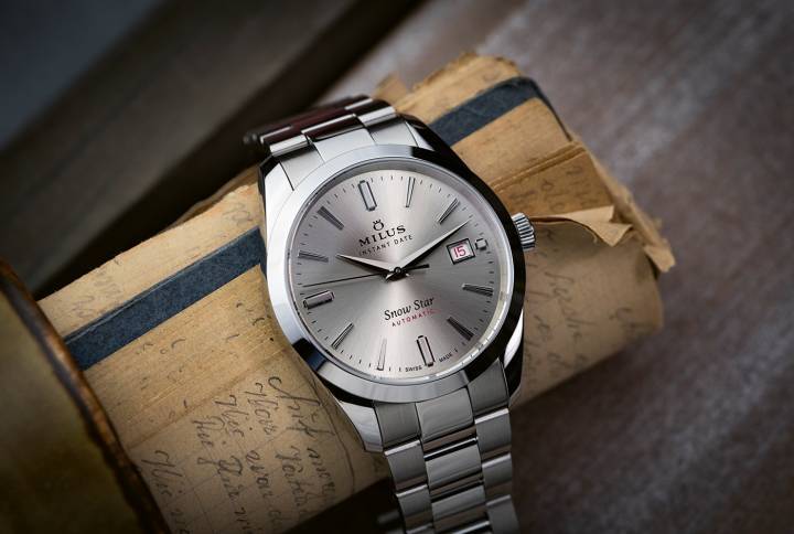 Une montre Milus de la nouvelle collection Snow Star