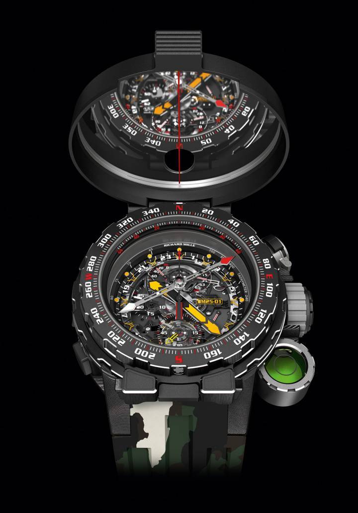 RICHARD MILLE RM 25-01 TOURBILLON ADVENTURE SYLVESTER STALLONE