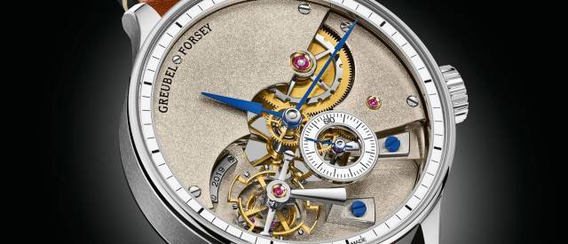 Greubel Forsey: «Revenir au fait main»