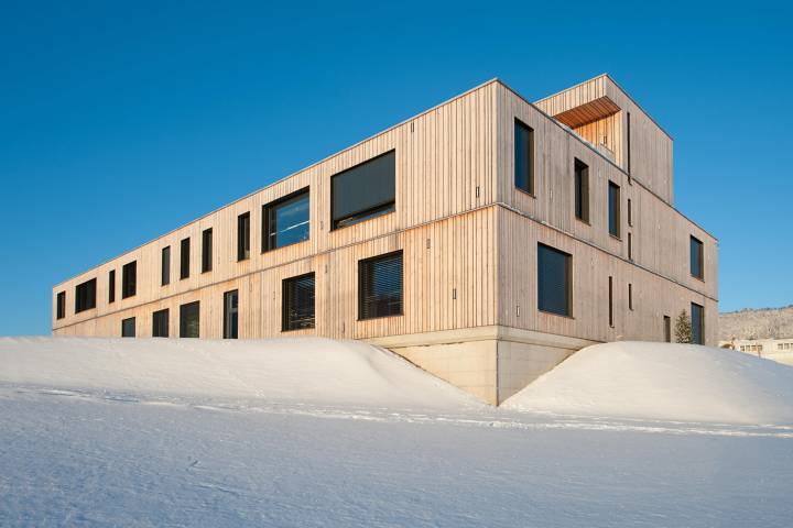 La nouvelle manufacture Reuge, à Sainte-Croix, inaugurée en 2016