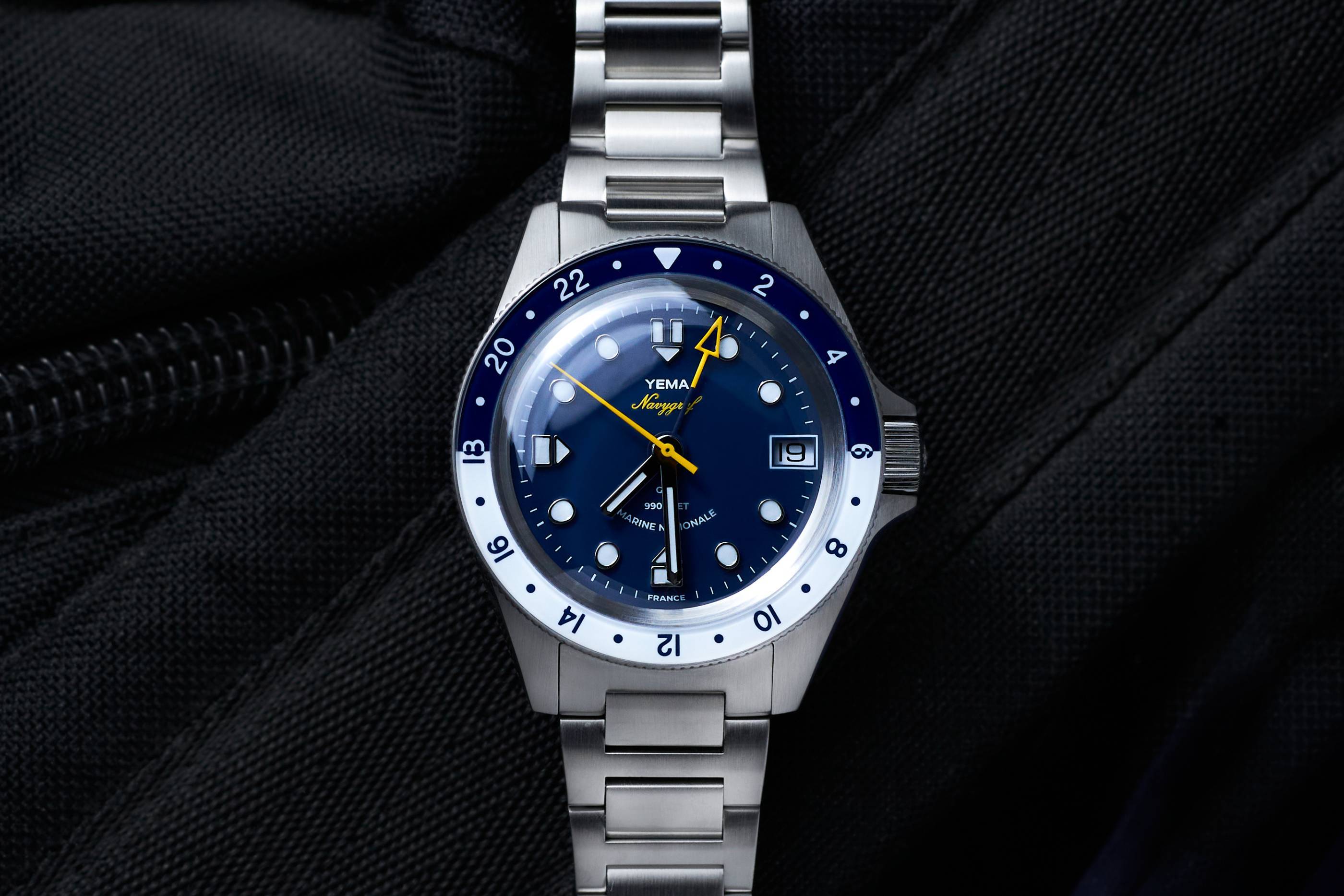 Yema Navygraf Marine nationale GMT