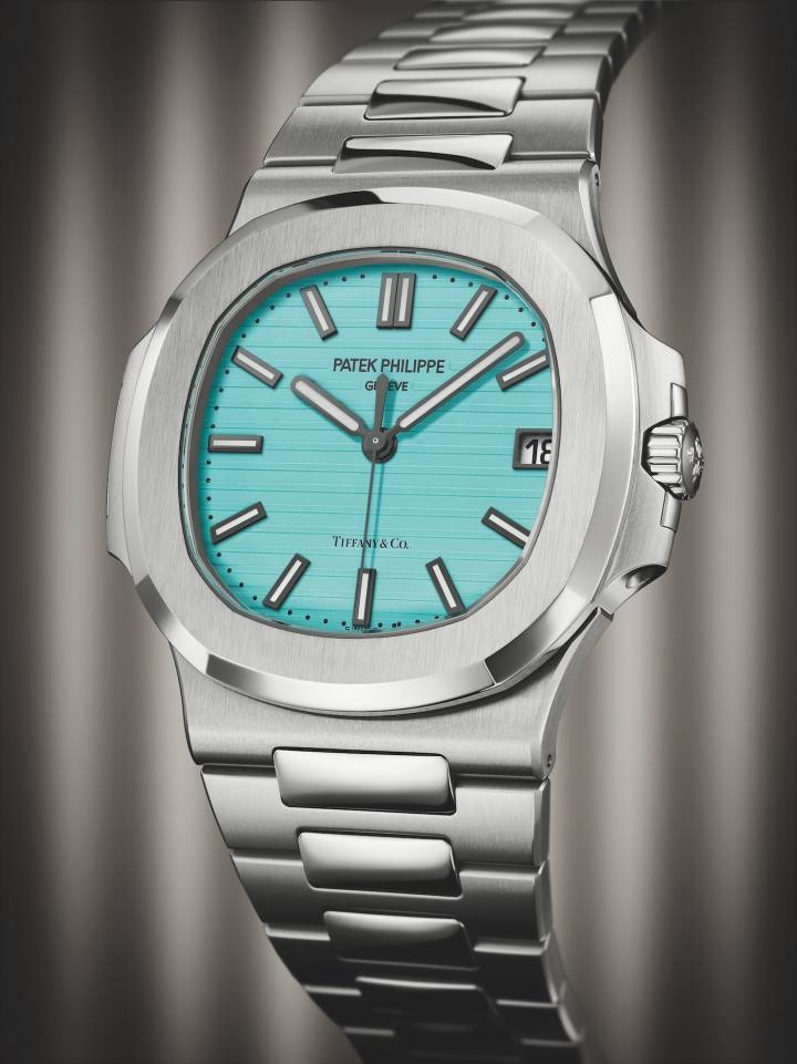 Patek Philippe présente une Nautilus exclusive avec Tiffany & Co.