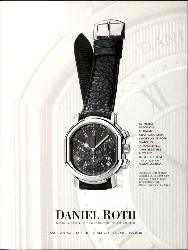 LVMH et la relance de marques horlogères: Daniel Roth