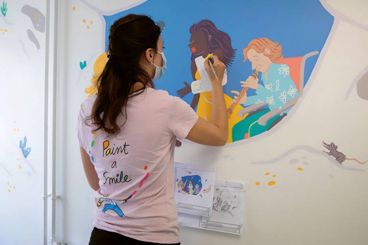 Avec Paint a Smile, le sourire au bout du projet PARVIS