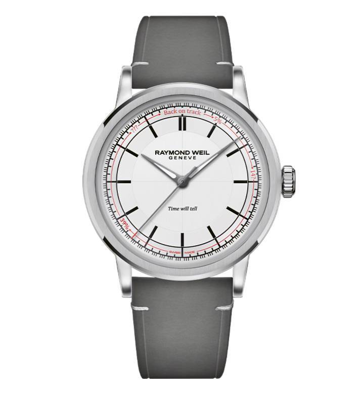 Raymond Weil, dont les USA sont un marché historiquement majeur, a su répondre avec humour aux taxes trumpiennes avec sa Millesime Automatic Limited Edition 39% Watch de 39 mm, éditée en 39 exemplaires (immédiatement sold out).