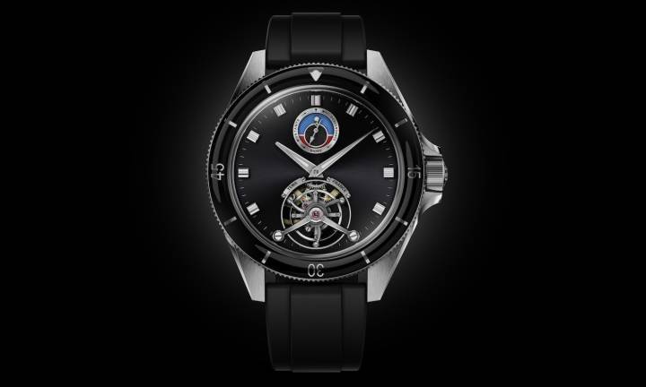 Le modèle Yachtingraf Tourbillon Maréographe est animé par un calibre tourbillon à remontage manuel signé Olivier Mory, célèbre horloger-concepteur basé à La Chaux-de-Fonds.