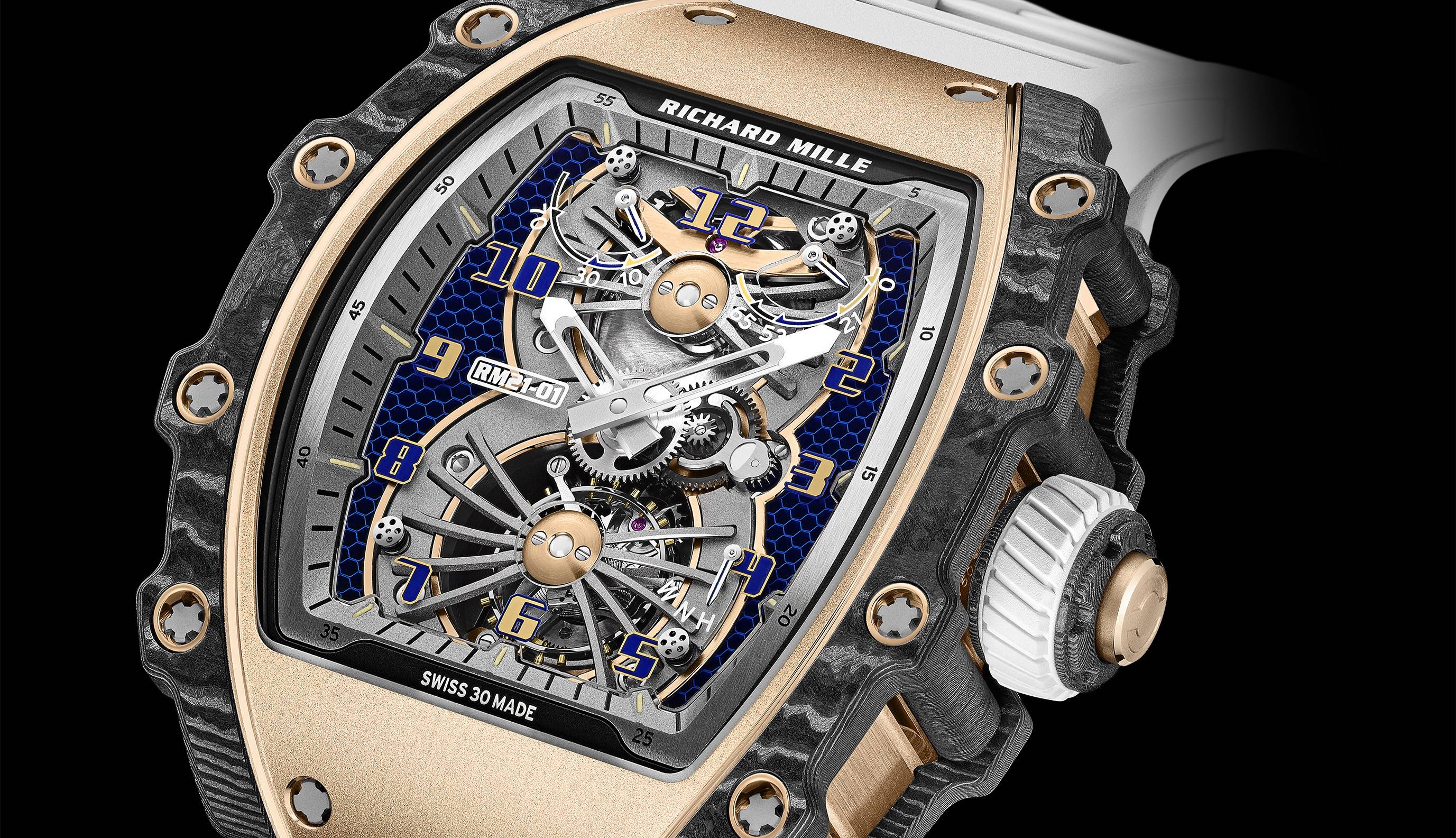 Richard Mille présente la RM 21-01 Tourbillon Aérodyne