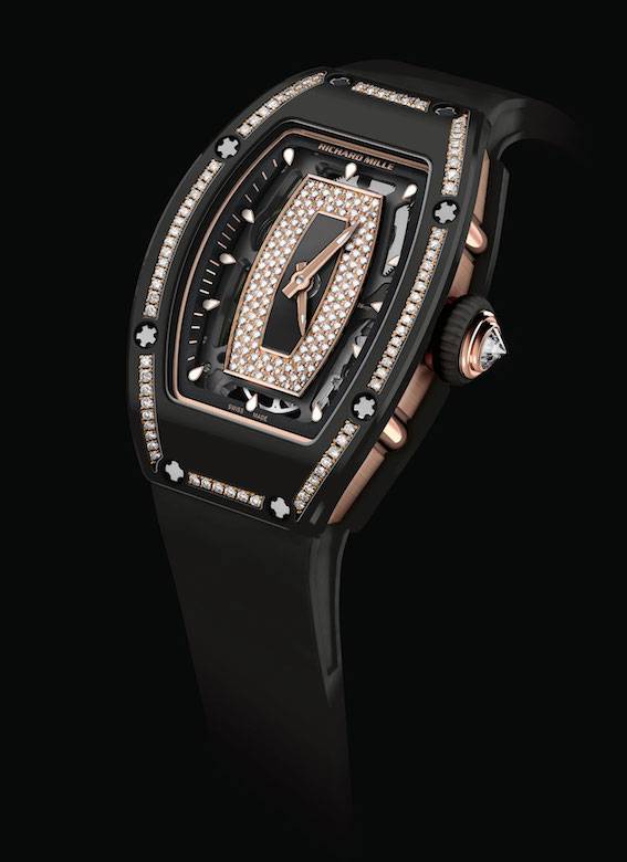 RICHARD MILLE RM 07-01 CÉRAMIQUE NOIRE SERTIE