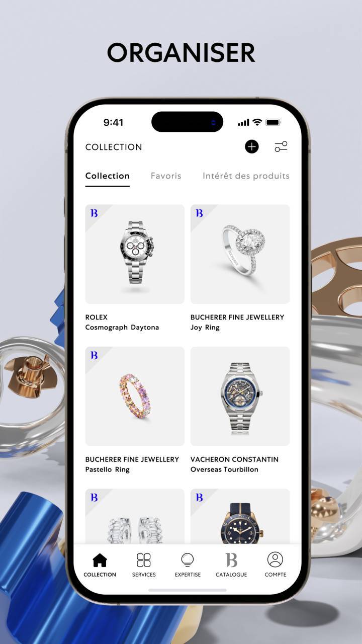 Bucherer lance son applications Montres et Bijoux