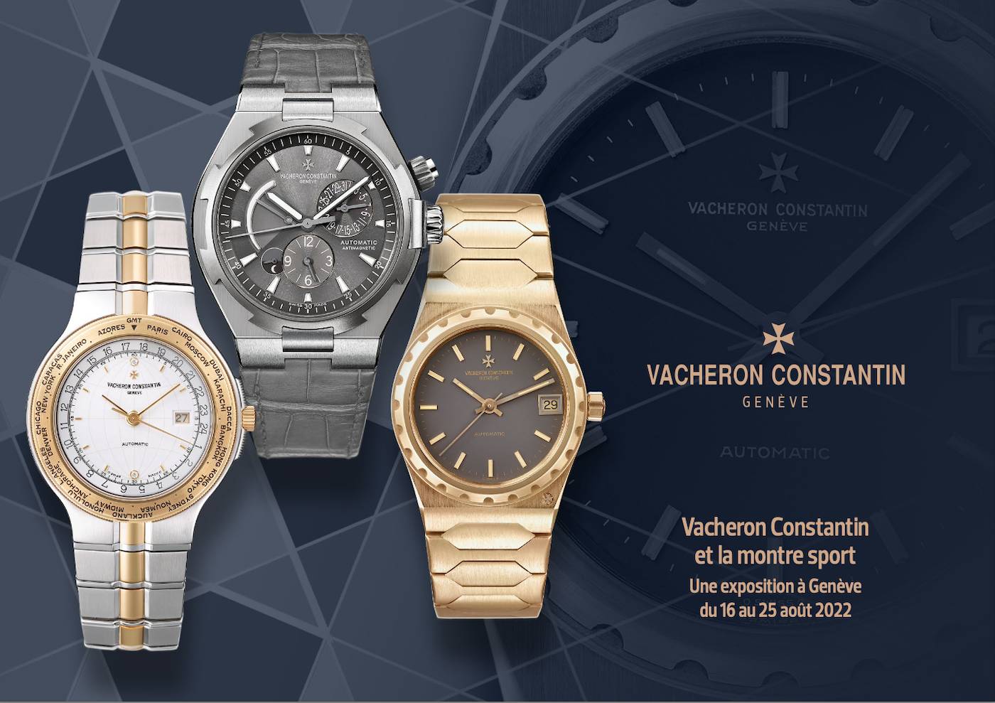 Exposition: «Vacheron Constantin et la montre sport»