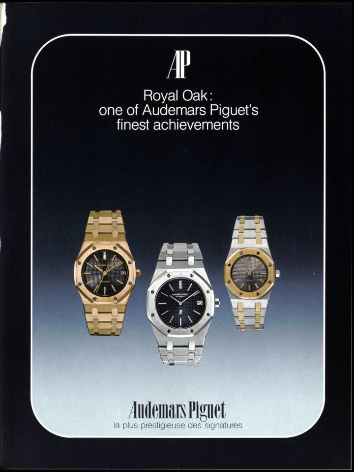 Une création iconique dans les archives d'Europa Star: la Royal Oak