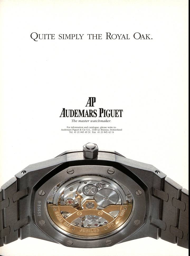 Une création iconique dans les archives d'Europa Star: la Royal Oak