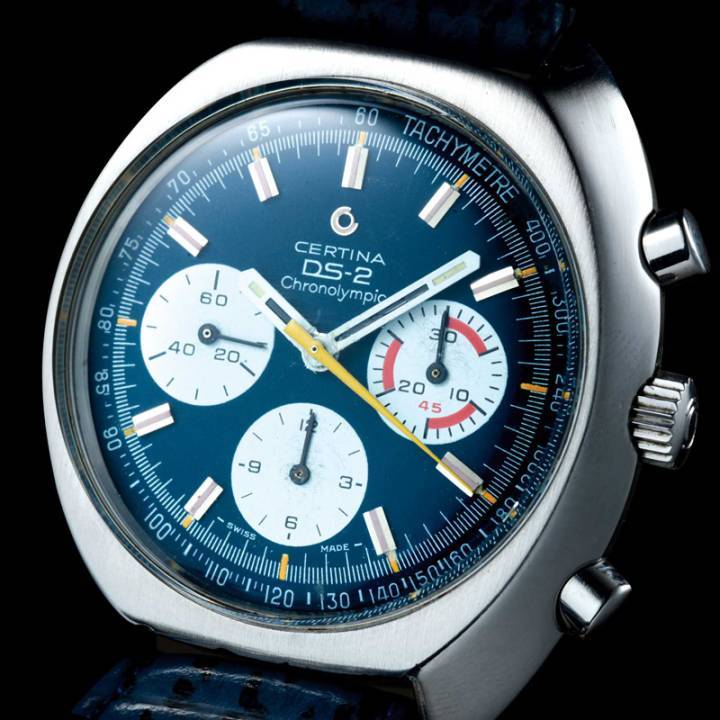 Une Certina DS-2 Chronolympic