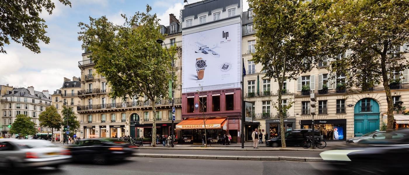 L'aventure Horlogerie LIP x Brasserie LIPP se poursuit... avec un sac