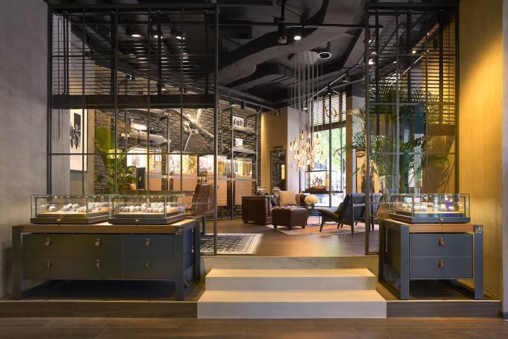 La boutique de Breitling sur la Bahnhofstrasse de Zurich a ouvert ses portes en 2022.