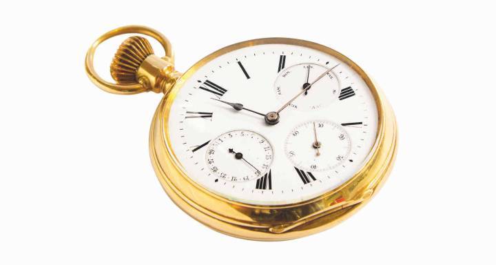 Une montre de poche de Carl Suchy & Söhne du 19ème siècle 