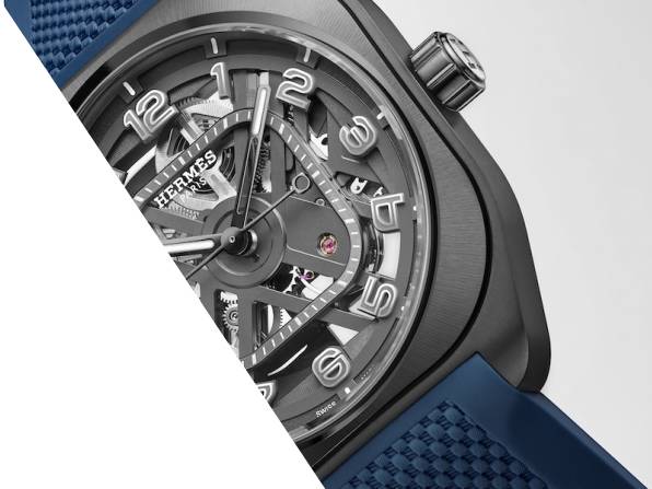 Hermès applique son sens du spectacle au squelette