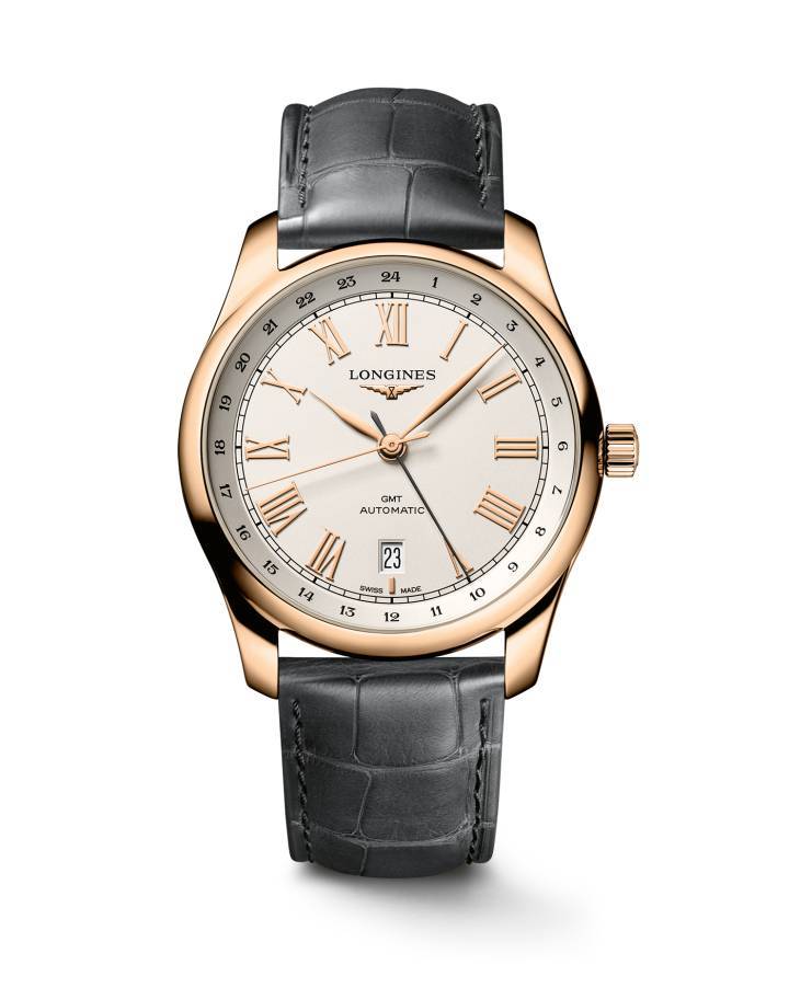 Ligne emblématique et bestseller de la marque, The Longines Master Collection se décline cette année en deux nouveaux modèles GMT en or jaune 18 carats ou or rose 18 carats, chacun limité à 500 exemplaires.