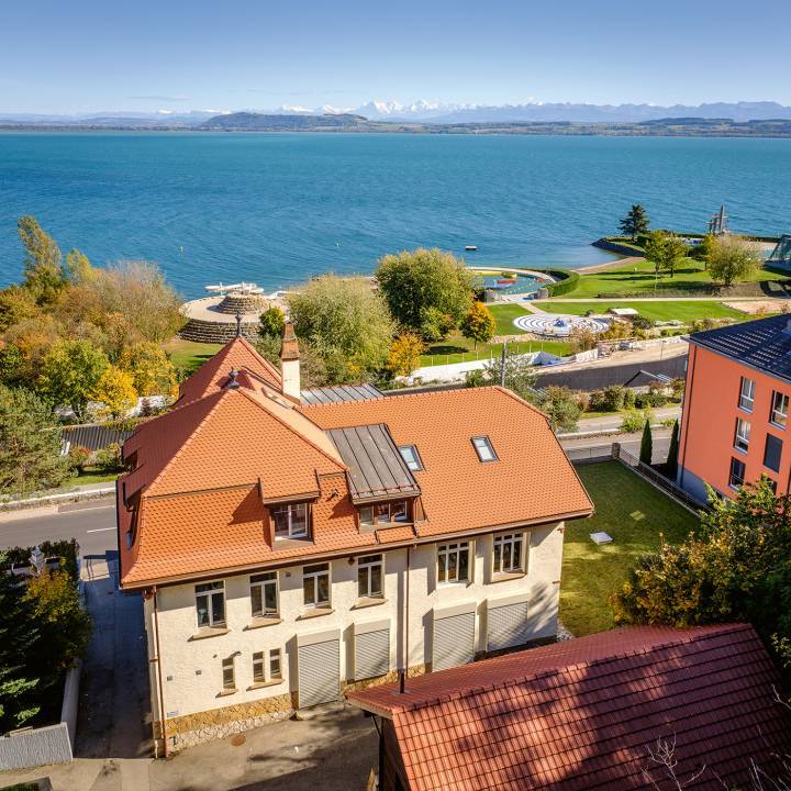 Le siège du WOSTEP au bord du lac de Neuchâtel