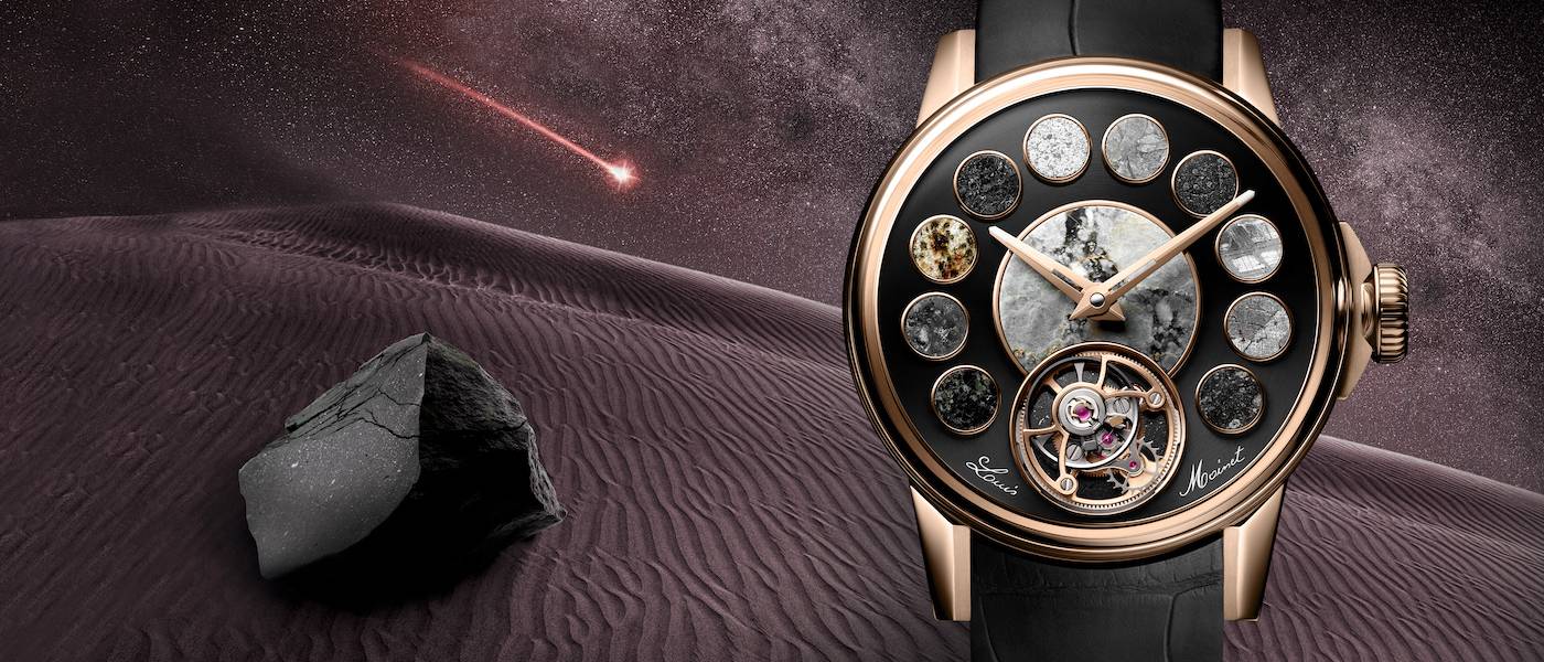 Louis Moinet Cosmopolis, la montre tombée du ciel