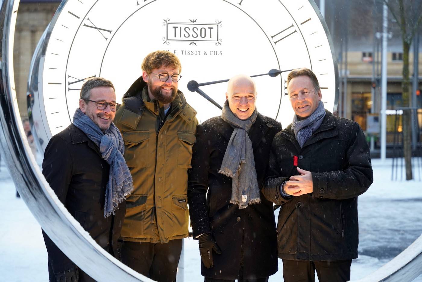 À La Chaux-de-Fonds, une spectaculaire horloge Tissot
