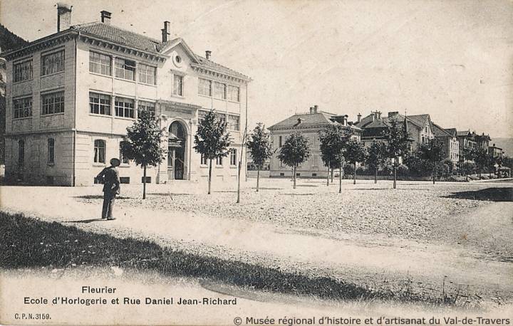 L'école d'horlogerie de Fleurier en 1905
