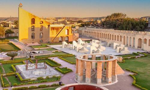 Le Jantar Mantar de Jaipur, horloge cosmique