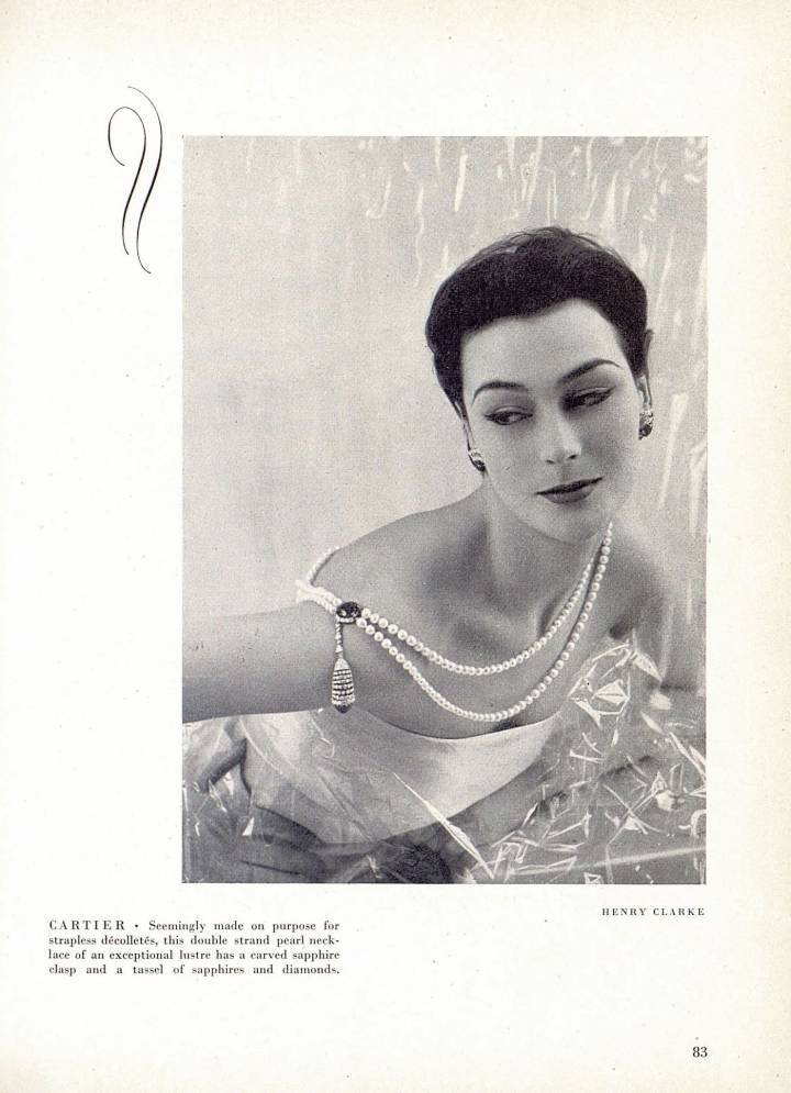 La joaillerie Cartier dans les colonnes d'Europa Star dans les années 1950.