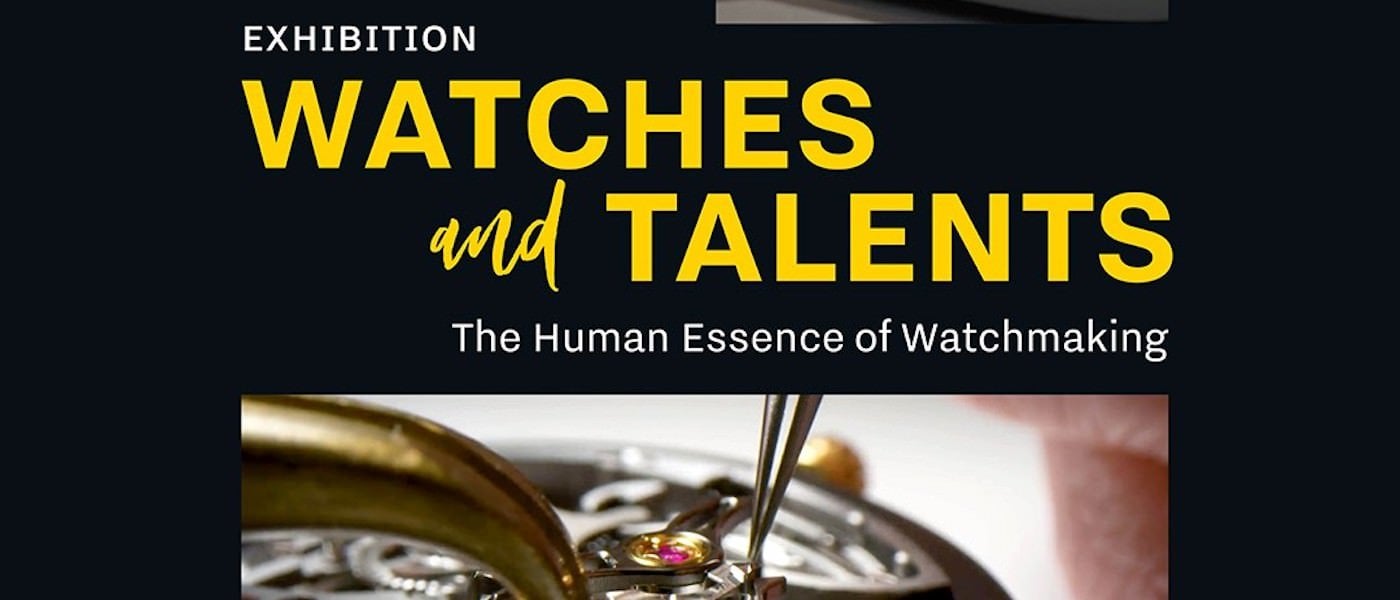 Annonce de l'exposition «Watches and Talents» à Genève