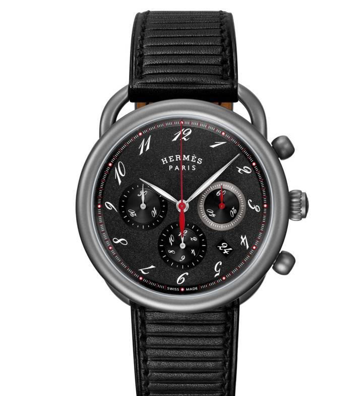 HERMÈS, ARCEAU CHRONOGRAPHE TITANE