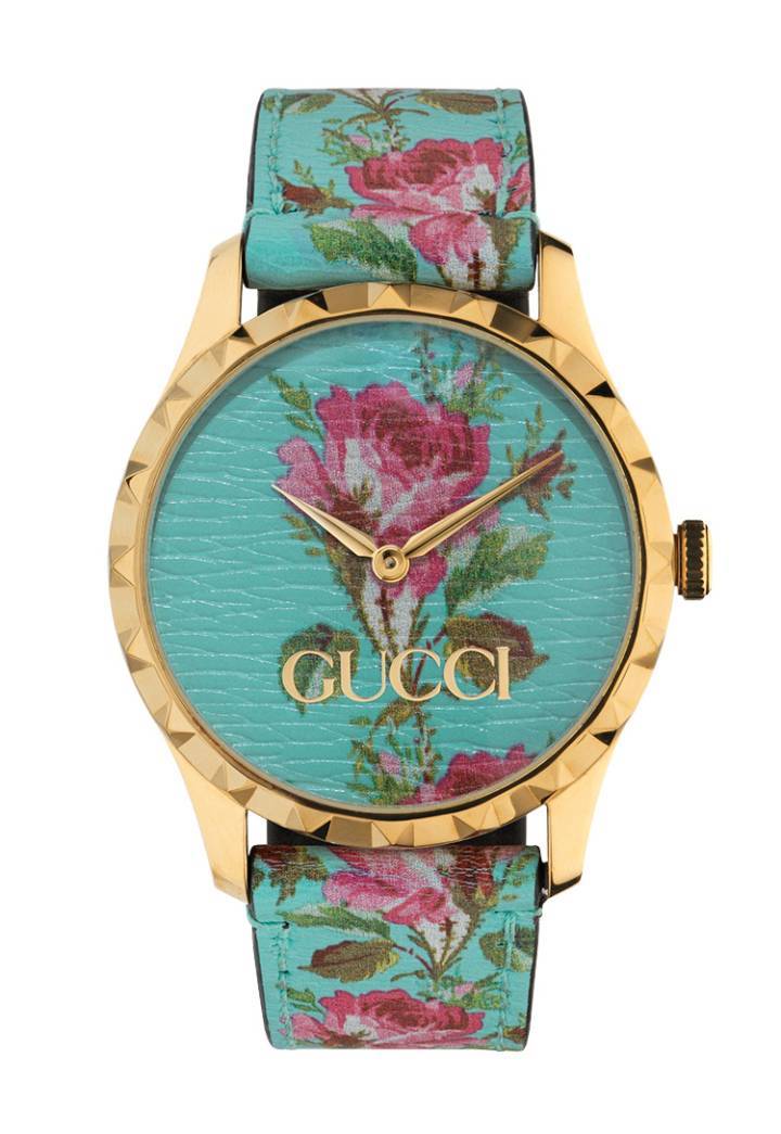 GUCCI G-TIMELESS FLORAL PRINT