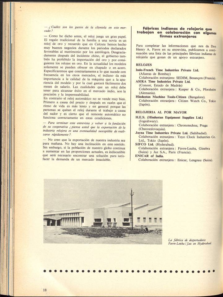 Une histoire de Favre Leuba à travers les archives Europa Star
