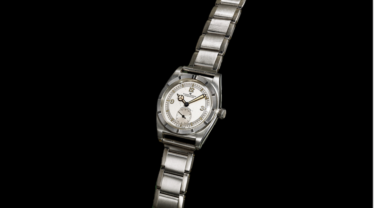 Pas de bulle financière pour la Rolex Bubble Back