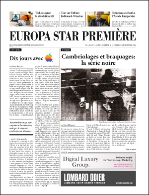 Europa Star Première - Juillet/Août n°4/15