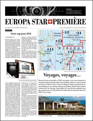 Europa Star Première - Janvier n°1/18