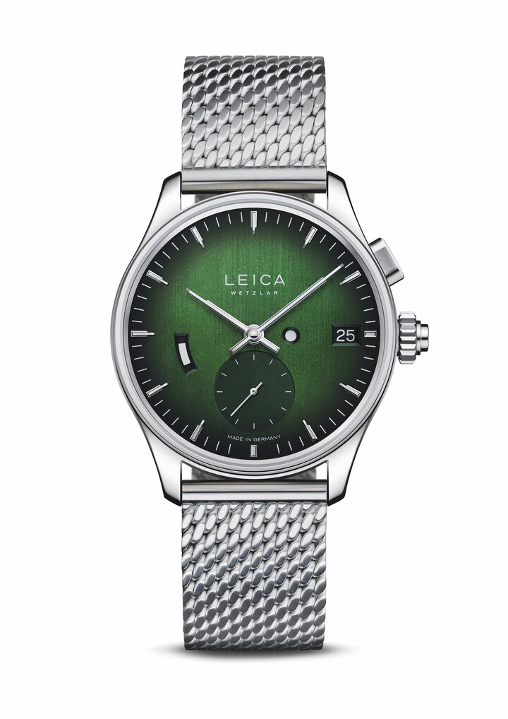 Leica ZM1 à bracelet en maille milanaise