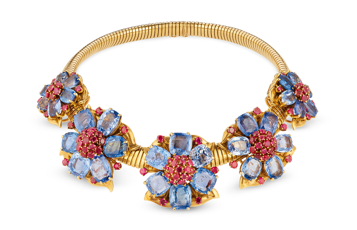 Collier Passe-Partout, 1940, avec ses Clips détachables, Collection Van Cleef & Arpels