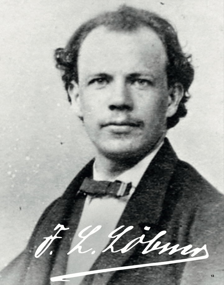 Le fondateur, Franz Louis Löbner.